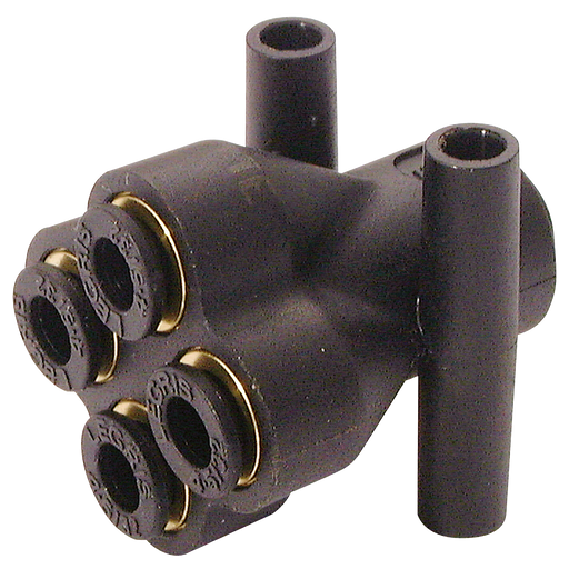 6Mm Multiple Y Piece - Equal