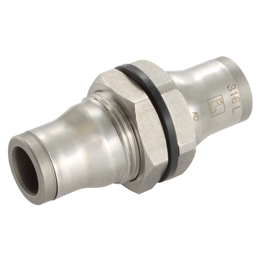 8Mm Equal Bulkhead Connector