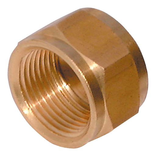 1/2" Od Brass Nut