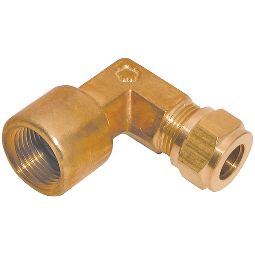 1/4" Bspp Female X 1/4" Od Female Stud Elbow