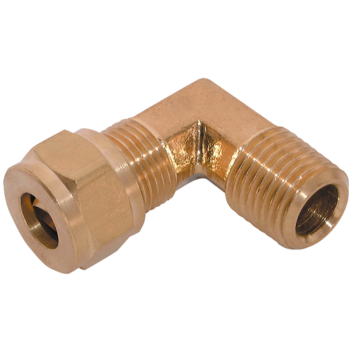 1/8" Bspt Male X 5/16" Od Male Stud Elbow