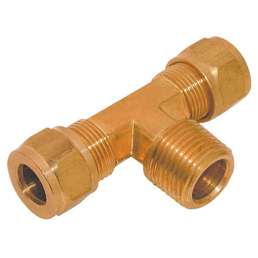 1/4" Bspt Male X 5/16"Od Stud Branch Tee