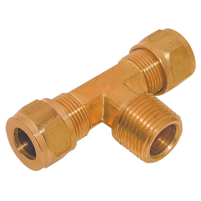 1/8" Bspt Male X 1/4"Od Stud Branch Tee