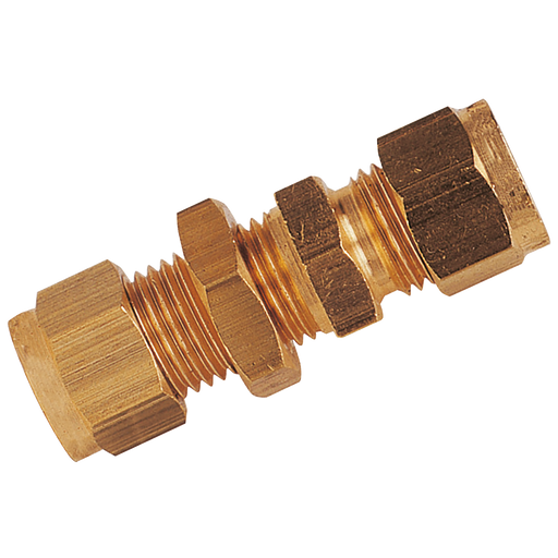 3/8" Bspp Male X 3/8" Od Equal Ended Bulkhead