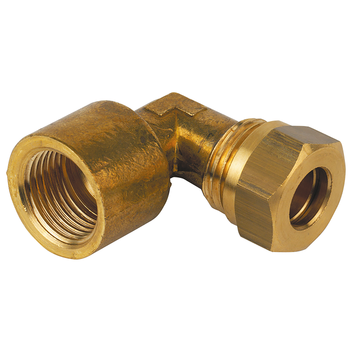 1/2" Bspp Female X 1/2" Od Female Stud Elbow