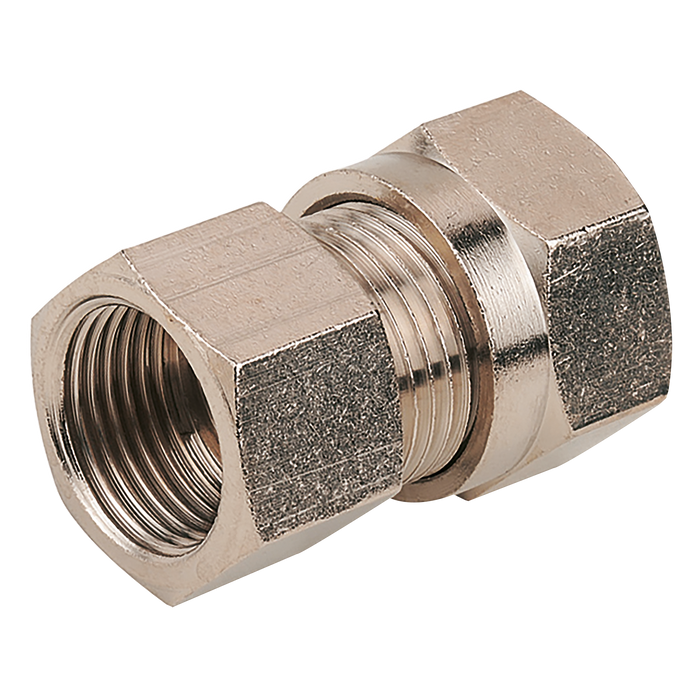 1/2" Bspp Female X 15Mm Od Female Stud