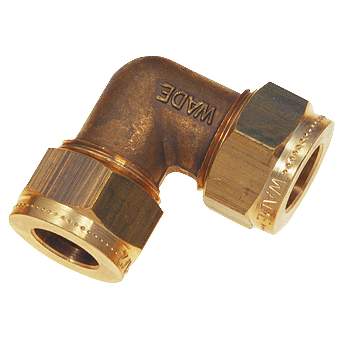 Wade WADE2001 3/16" O/D Equal Elbow — FluidAirFittings