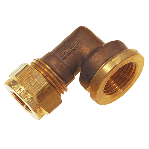 1/4" Bspp Female X 5/16" Od Female Stud Elbow
