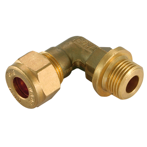 1/2" Bspp Male X 1/2" Od Male Stud Elbow