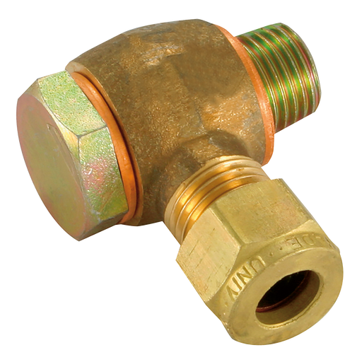 1/8" Bspp Male X Mm Od Single Banjo Coupling