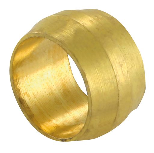 1/2" Od Brass Compression Ring