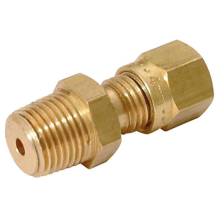 1/2" Bspt Male X 15Mm Od Male Stud Coupling