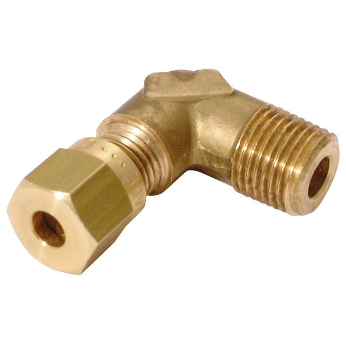 3/8" Bspt Male X 10Mm Od Male Stud Elbow