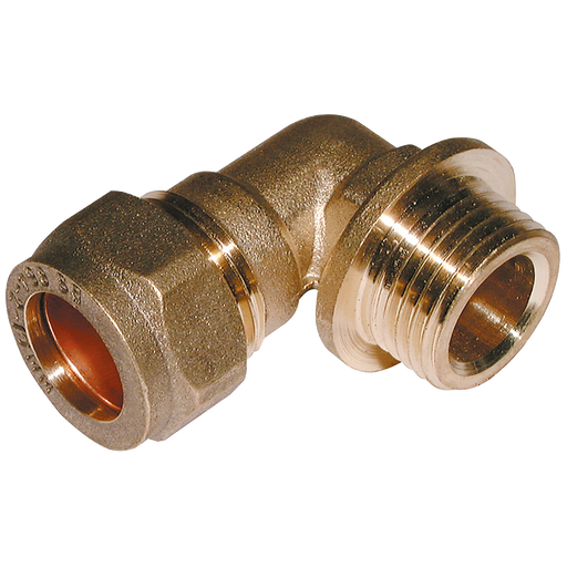 1" Bspp Male X 28Mm Od Elbow