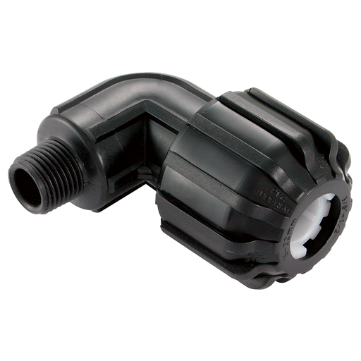 Ut 90¬¨‚Àû Elbow Male 15-22 (1/2") - 3/4"