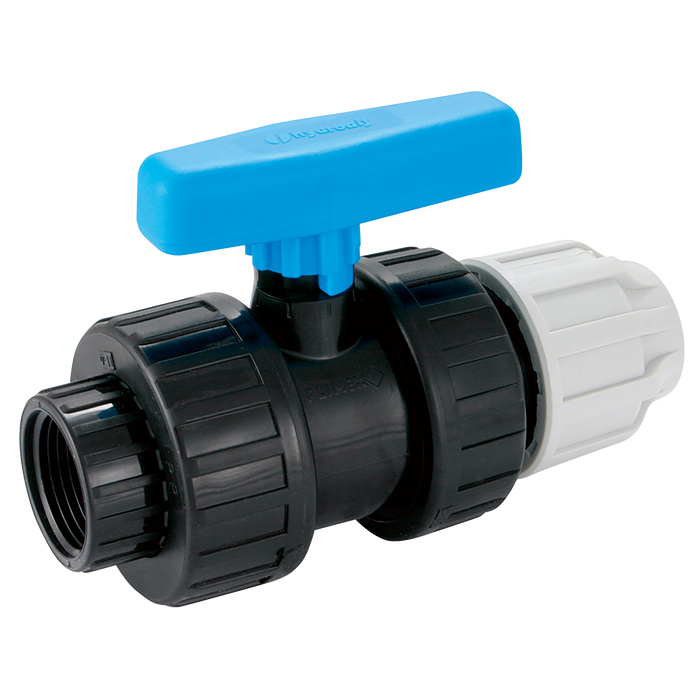 32Mm X 1" Pp Comp Valve X Female Bsp