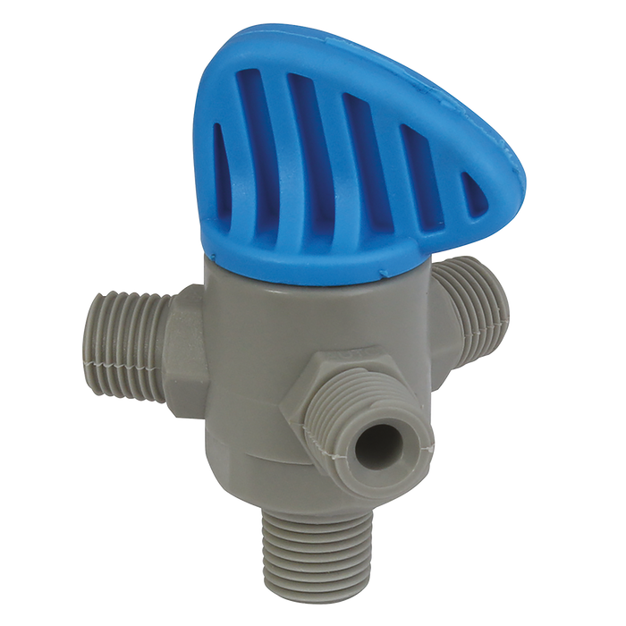1/4"-8Mm Bpst 3Way Valve