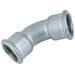 3/8" Bsp Female 45¬∞ Equal Bend Galvanised
