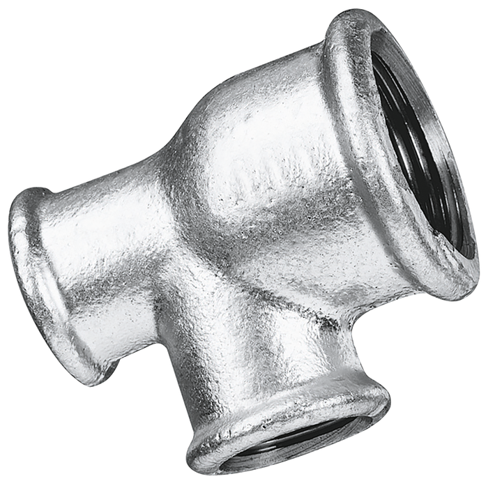 1X1X3/4 Unequal Tee 90 Galvanised