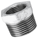 1"X3/8" Bspt/P Male/Fem Bush Galvanised