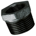 1.1/4"X1/2" Bspt/P Male/Fem Bush Black