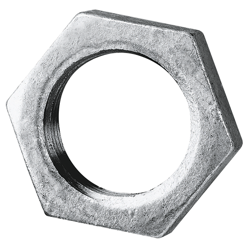 2" Bspp Backnut Galvanised