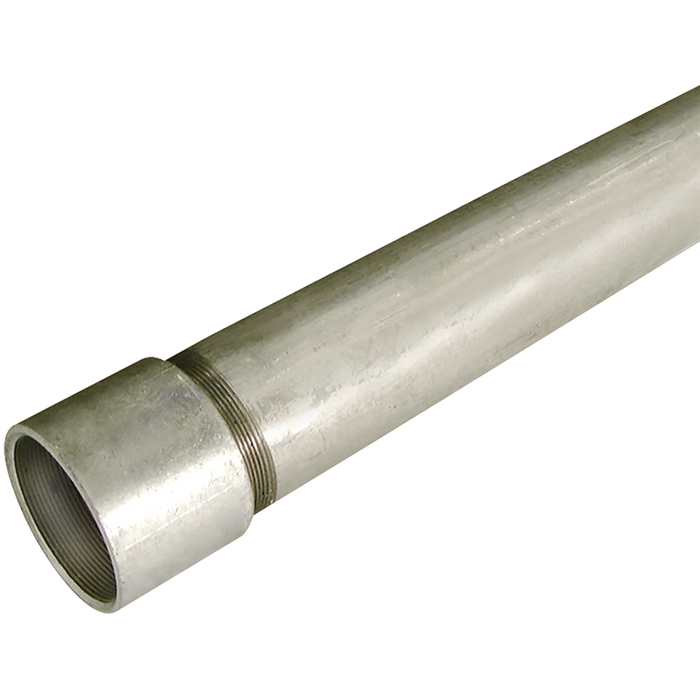 1.1/4" Galvanisedanised Tube 3.25Mtr + Socket