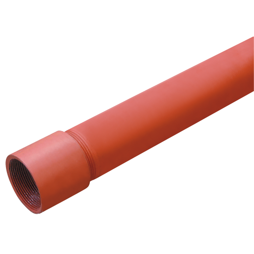 2.1/2" Red Oxide Tube 3.25Mtr + Socket