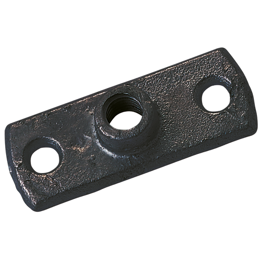 M10 Threaded Back Plate Black