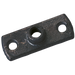 M10 Threaded Back Plate Black