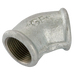 2" Bsp Fem Equal 45¬∞ Elbow Galvanised Gf120G
