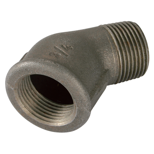 2" Bsp/T M/Fem 45¬∞ Elbow Black Gf121