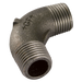 3/4" Bspt Male/Male Elbow 90 Black Gf94