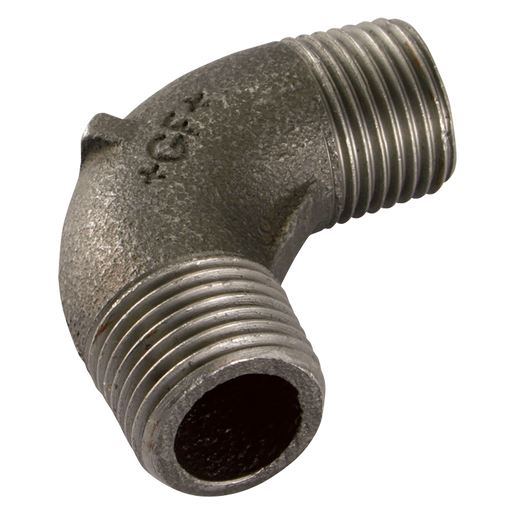 1" Bspt Male/Male Elbow 90 Black Gf94