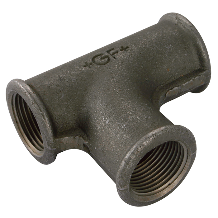 1"X1/2" Bspp Pitcher Tee Black Gf131