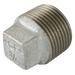 1" Bspt Male Solid Plug Galvanised Gf291Sg