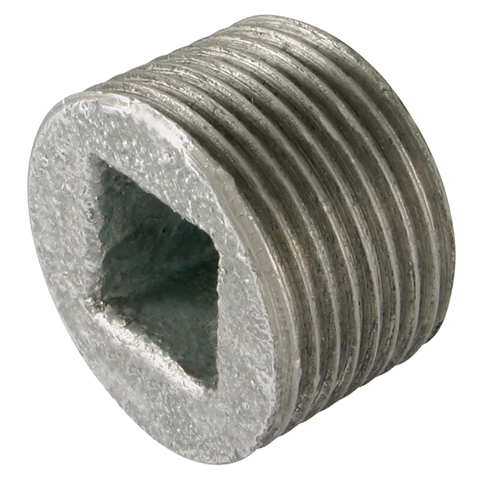 1.1/4"Bspp Recessed Plug Galvanised Gf596G