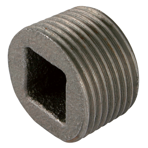 3/4" Bspp Recessed Plug Black Gf596