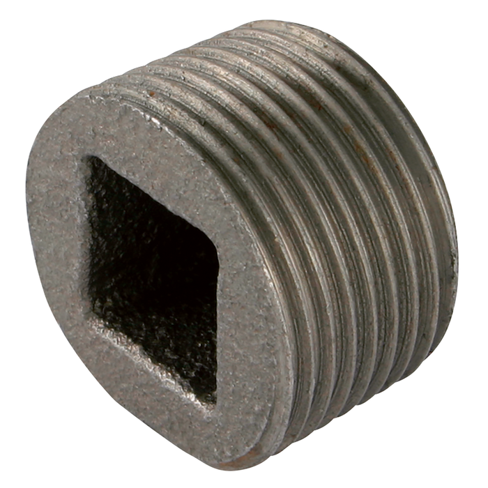 1.1/2"Bspp Recessed Plug Black Gf596