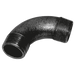 1" Bspt Male Equal Bend Fig191 Black