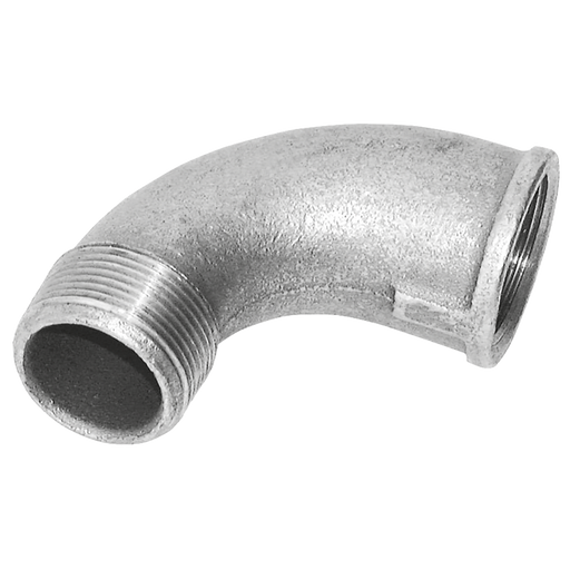 1/2" Bspt M/Fem Equal Bend Fig192 Galvanised