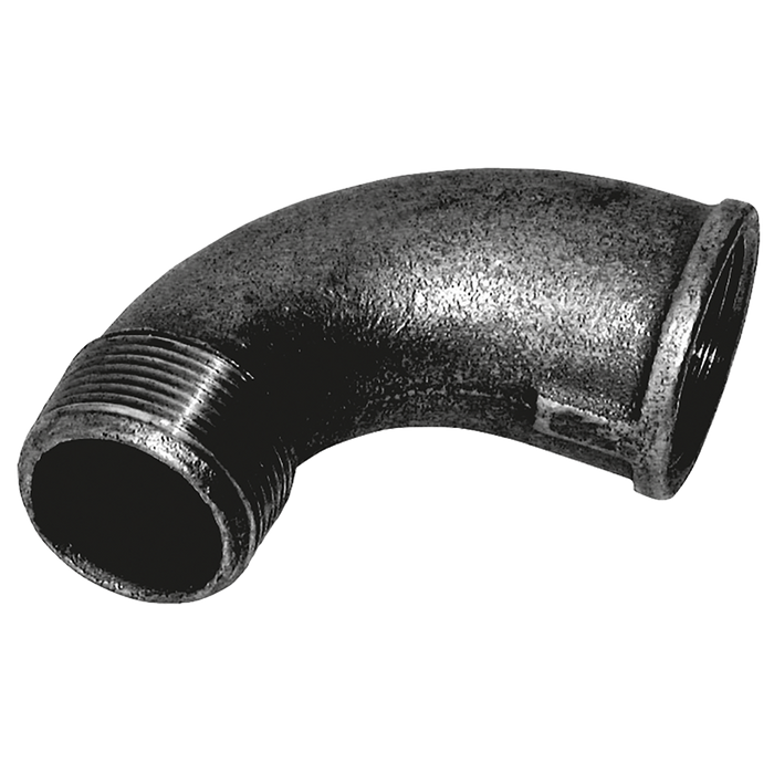 3/4" Bspt M/Fem Equal Bend Fig192 Black