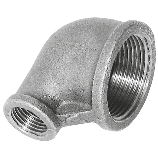 3/4"X1/2" Bspt Fem/Redu Elbow Galvanised