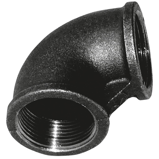 2" Bspt Fem Equal Elbow Fig151 Black