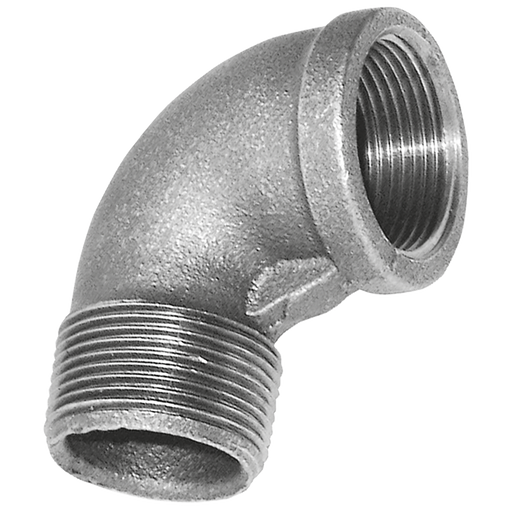 3/4"X1/2" Bspt M/Fem Elbow Fig152 Galvanised