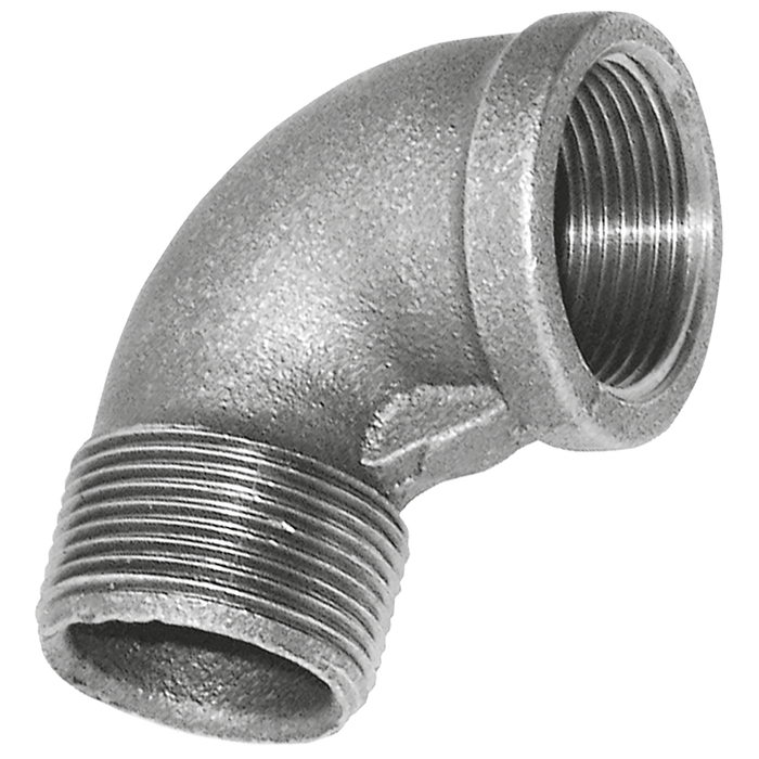 2" Bspt M/Fem Elbow Fig152 Galvanised
