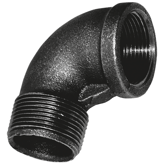 2" Bspt M/Fem Elbow Fig152 Black