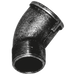 2" Bspt M/F 45¬∞ Elbow Fig156 Black