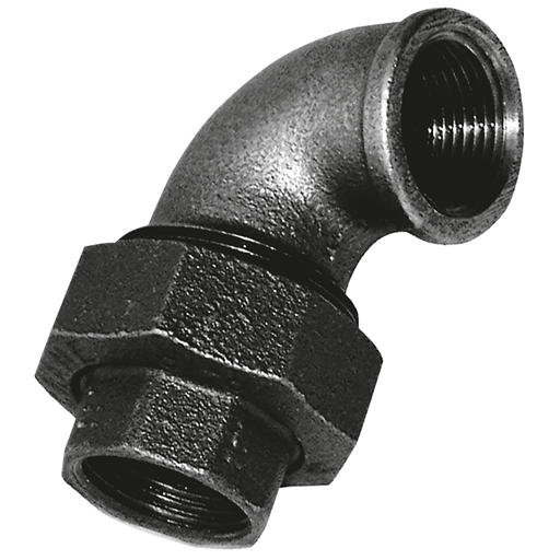 1" Bspt Fem Union Elbow Fig261 Black