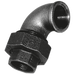 1" Bspt Fem Union Elbow Fig261 Black